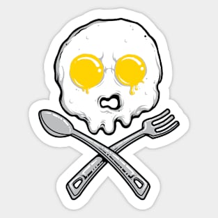 Eggskull Sticker